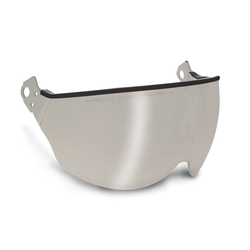 KASK Safety Visor V2 PLUS HELMET VISOR, 520-Silver Mirror